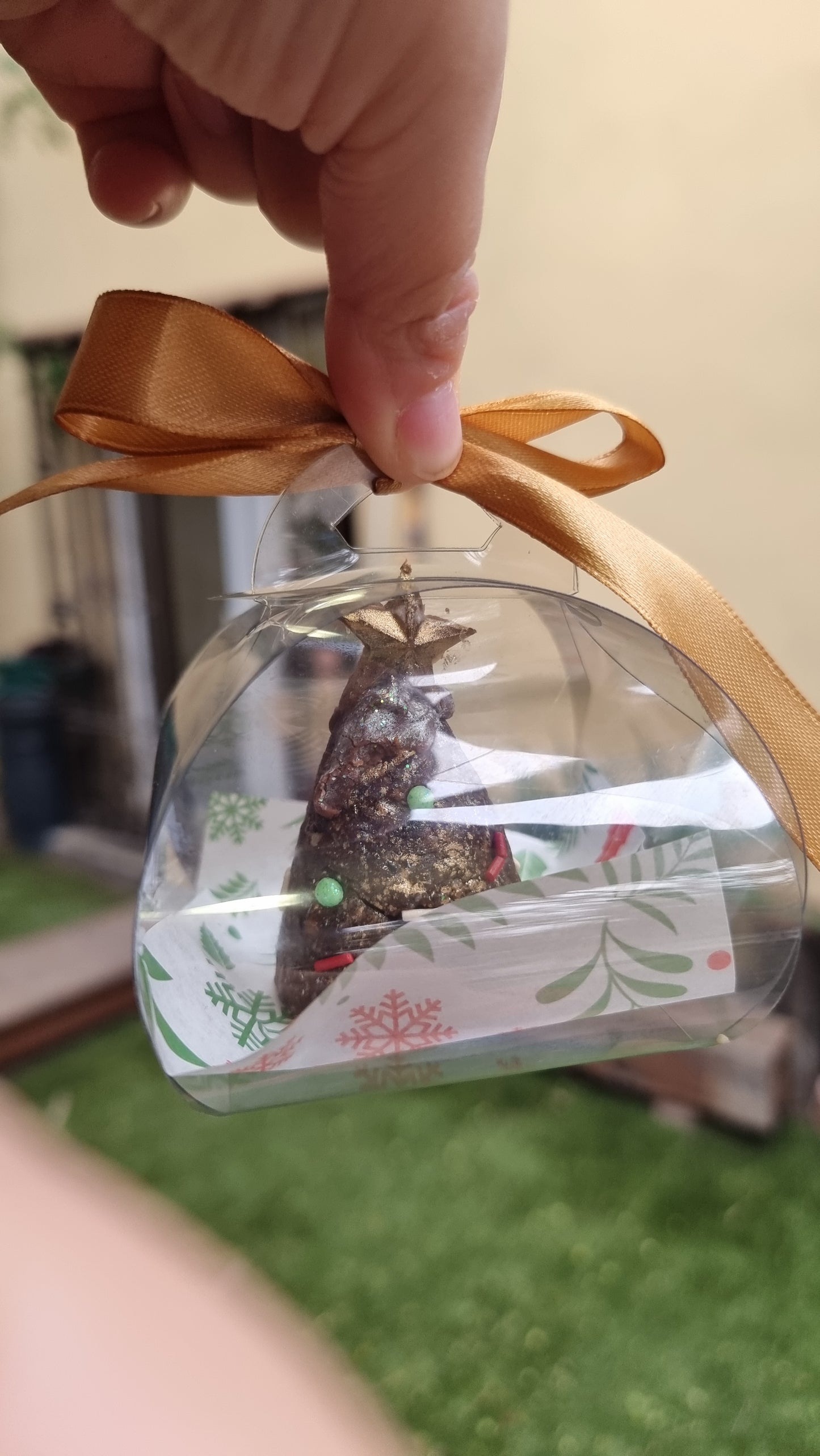 Ferrero saludable pino navideño